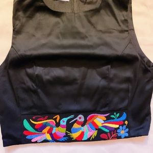 Hand Embroidered Crop Top | Made in Mexico